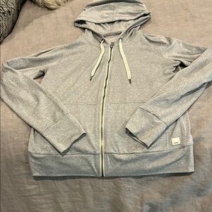 Vuori Halo Performance Hoodie Gray Small Like New